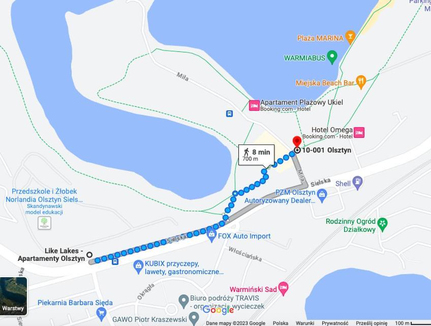 Apartament Ukiel Park 5 Przy Plazy Miejskiej - Free Parking, Fv Olsztyn  Ngoại thất bức ảnh
